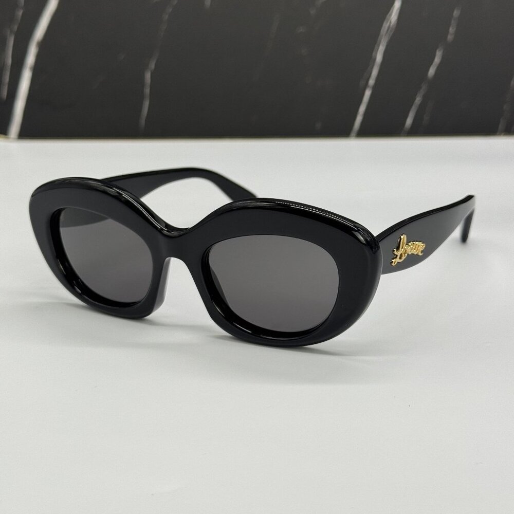 NEW LOEWE LW40153I 01A WOMEN SUNGLASSES BLACK LOEWE EYEWEAR